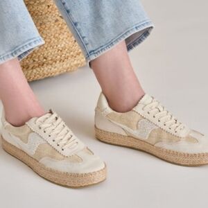 🤍🔹️DOLCE VITA🔹️ Notice Espadrille Bead Sneakers in Natural for women